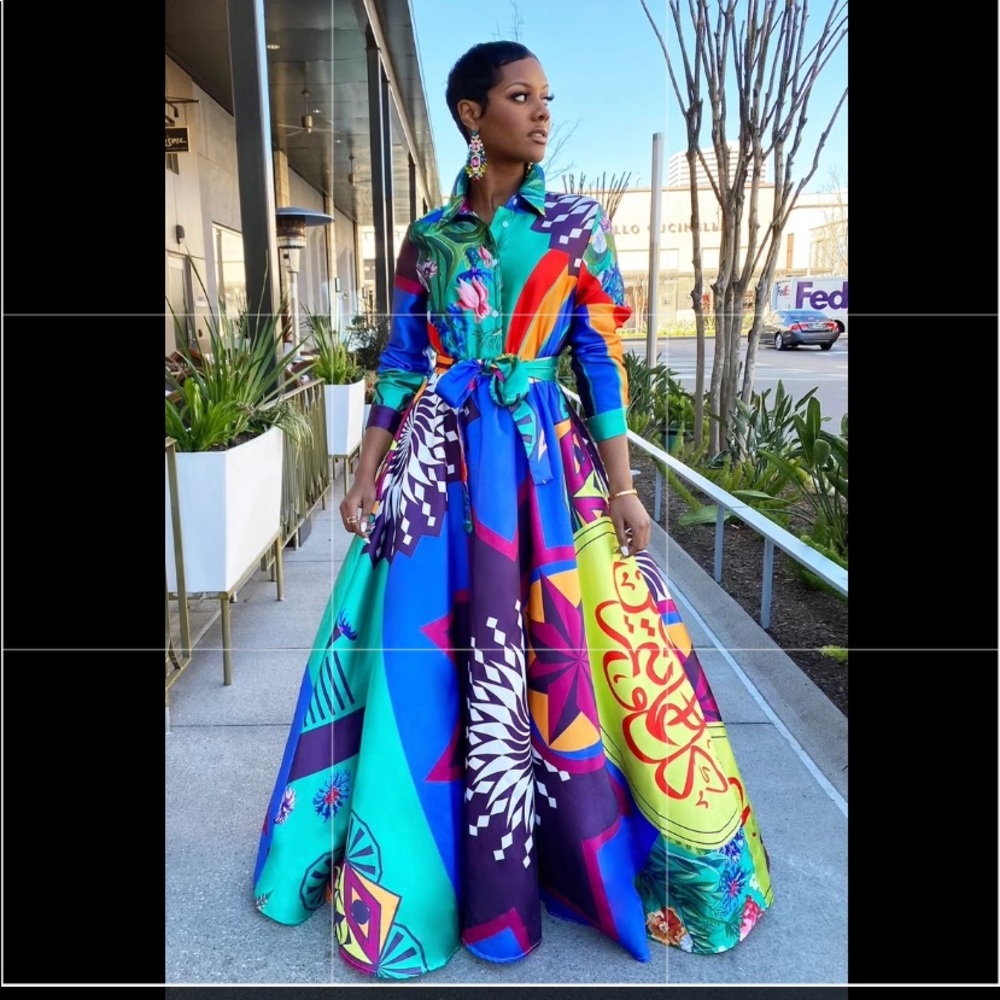 Beautiful Bohemian Maxi Dress